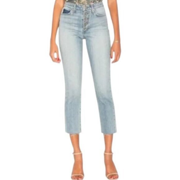 Joe's Jeans Debbie High Rise Straight Crop Jean In Kamryn Size 27 - Picture 1 of 9